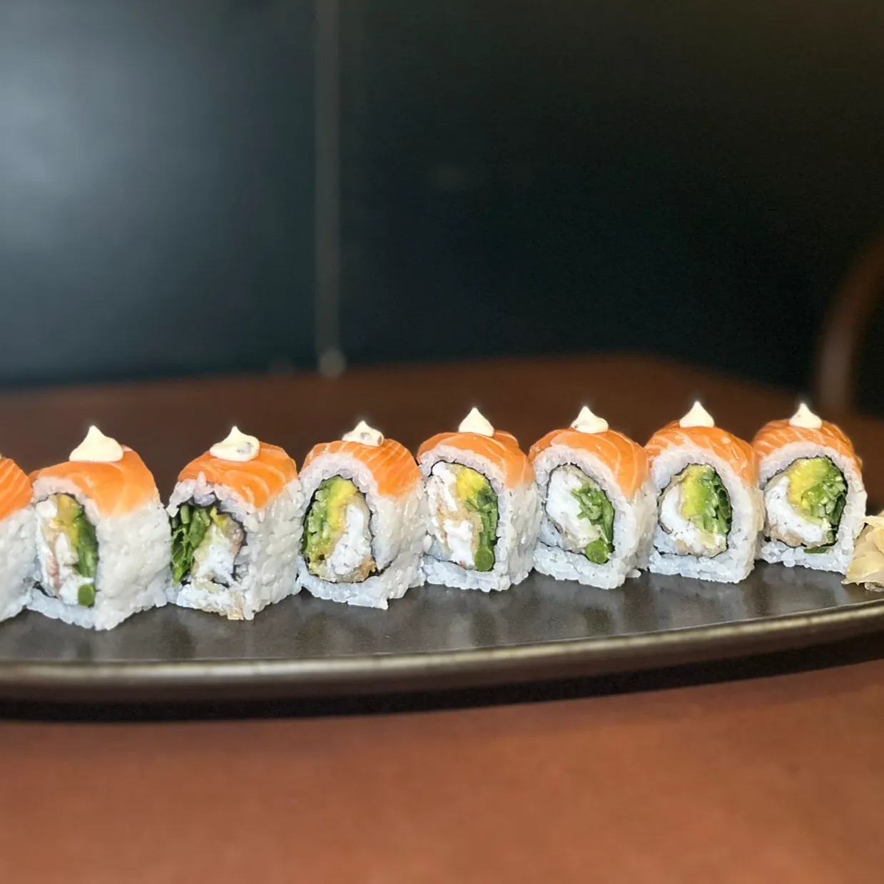 shiro sake roll
